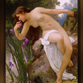 The Fragrant Iris by Guillaume Seignac Remastered Xzendor7 Fine Art Classical Reproductions